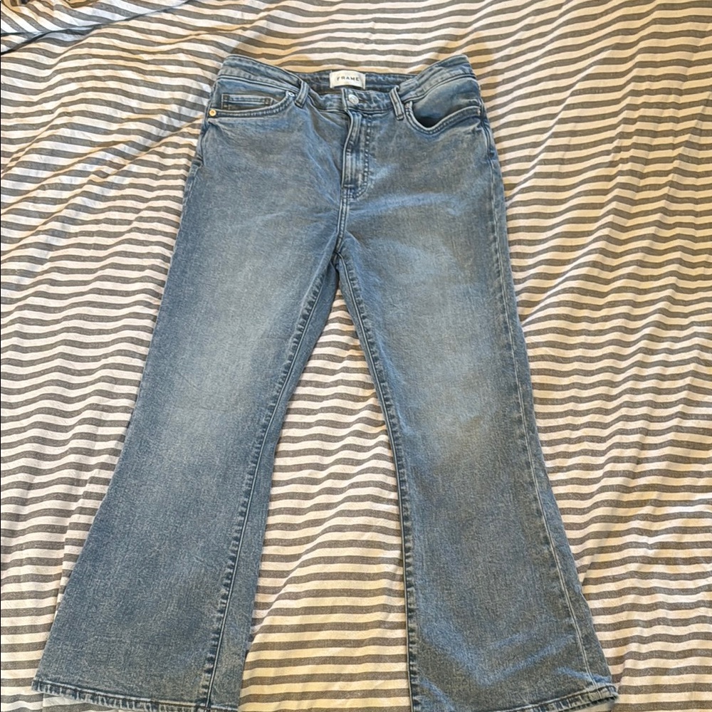 Frame Denim Le Crop Mini Boot Jeans